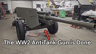 The M5 Anti-Tank Gun Is Finished! & New Project Started.