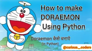 Doraemon using Python turtle Doraemon in python turtle Curious Coders