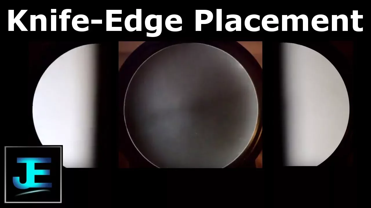 Schlieren Knife-Edge Placement: Finding the Focal Point