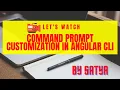 Command Prompt In Angular CLI And It s Customisation Angular Tutorial Coding Knowledge