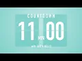 11 Minute Countdown Timer Flip Clock with Jazz Bells