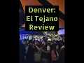Denver Nightlife Denver clubs El Tejano Club in downtown Denver full review