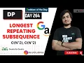 Longest Repeating Subsequence DP GFG POTD DAY - 264