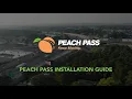 Peach Pass Transponder Installation Guide
