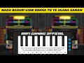 Download Lagu Telolet Basuri Pianika Nada Ujue Dekha To Ye Jaana Sanam 12 Not
