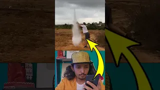 إعادة تجربة صنع صاروخ من الغاز وعلبة الماء 