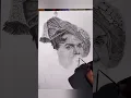 Download Lagu RAJASHRI SHAHU MAHARAJ SKETCH | Portrait | #youtubeshorts #shorts #art #artist #lokraja #sketch