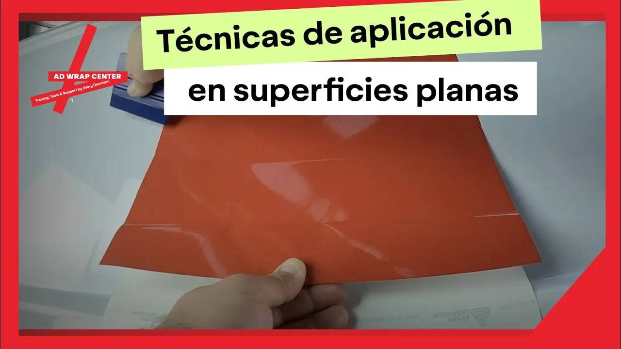 06 Técnicas de aplicación en superficies planas (AD Wrap Center)