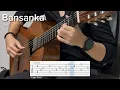 Download Lagu [Guitar Part] 晩餐歌 Bansanka by tuki. (EASY Guitar Tab)