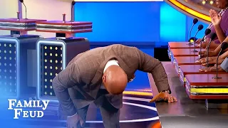 Steve Harvey completely LOSES IT over Mac s answer