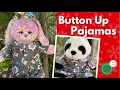 How to Make Button Up Pajamas for a Stuffed Animal