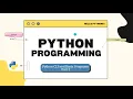 E4 - Python CLIand Basic Programs Part 2 Techinet Ngoprek Time Bahasa Indonesia