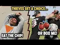 Lagu GIVING THIEVES A CHOICE! HOT CHIP OR BOX ME?