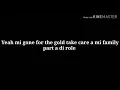 Masicka Living legend (lyrics)