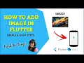 How to add image in Flutter app - 2021