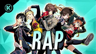 persona 5 royal phantom thieves rap cypher i keellshin ft knight of breath dakota broskie u0026 more