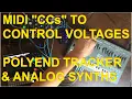 Midi CCs to Control Voltages - Stazma Tracker Tips Tricks