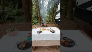 The best table is the one surrounded by nature.#rv #nature #camping