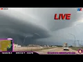 LIVE Storm Chaser - Supercell Tornado Threat