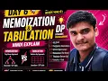Day 6 Memoization vs Tabulation Dynamic Programming DP in Hindi RGPV BTech by Abhishek