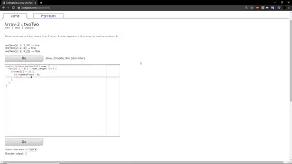 Array-2 twoTwo Java Tutorial codingbat com