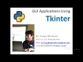 GUI application using Tkinter For Making Projects