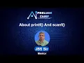 Understading printf and scanf Mastering C from Zero PreludeCamp