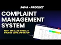Complaint Management System Java EXPERT Shares Top Techniques