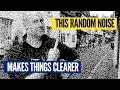 The magic of adding random noise to black and white images