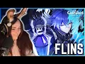 Lagu Ancient Coins \u0026 Nocturne Sentinel | Zepla watches FLINS Character TEASER \u0026 TRAILER [Genshin Impact]