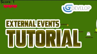 Updated GDevelop Platformer External Events