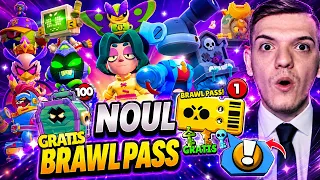 🔴NOUL BRAWL PASS VINE CHIAR ACUM! *ULTIMUL PASS GRATIS*