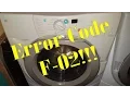 Fixing a F-02 error on a Whirlpool Duet Front Loader Washer