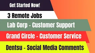 Remote Jobs At Labcorp Grand Circle Dentsu - Work From Home