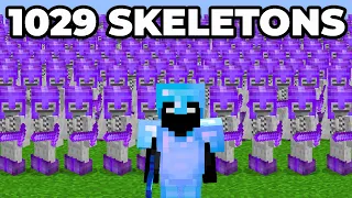 Download Using 1,029 Skeletons to Kill One Minecraft Player... MP3