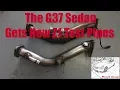 2013 Infiniti G37 Sedan Gets More Mods - Z1 Test Pipes vs Berk Test Pipes Re-tune