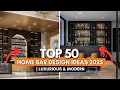 Top 50 Home Bar Design Ideas 2025 Luxurious Modern Inspiration