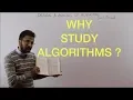 Introduction to Algorithms Why study Algorithm