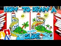 How To Draw A Waterslide