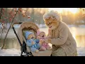 Lagu Grandma Cat’s Winter Walk With Her Baby Kittens ❄️🐾❤️