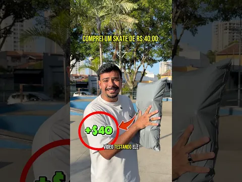 Compre um skate de 40 reais! 😂 #skate #humor #skateboard #skateboarding