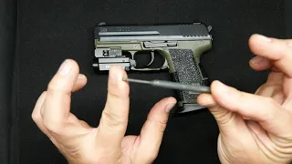 Heckler Koch P2000 Magazine release upgrade and hammer spring how too