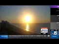 Sunrise in Myrtle Beach starts warm-up