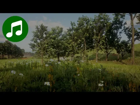 Download MP3 RED DEAD REDEMPTION 2 Ambient Music \u0026 Ambience 🎵 Green Fields (RDR2 Soundtrack | OST)