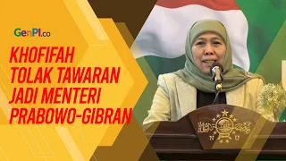 Khofifah Tolak Tawaran Jadi Menteri Prabowo-Gibran, Pilih Maju Pilkada Jatim
