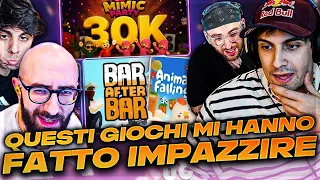 GIOCO DEL MIMO, DA UN BAR ALL'ALTRO E ANIMALI CHE CADONO