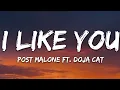 Download Lagu Post Malone - I Like You (A Happier Song) (Lyrics) ft. Doja Cat