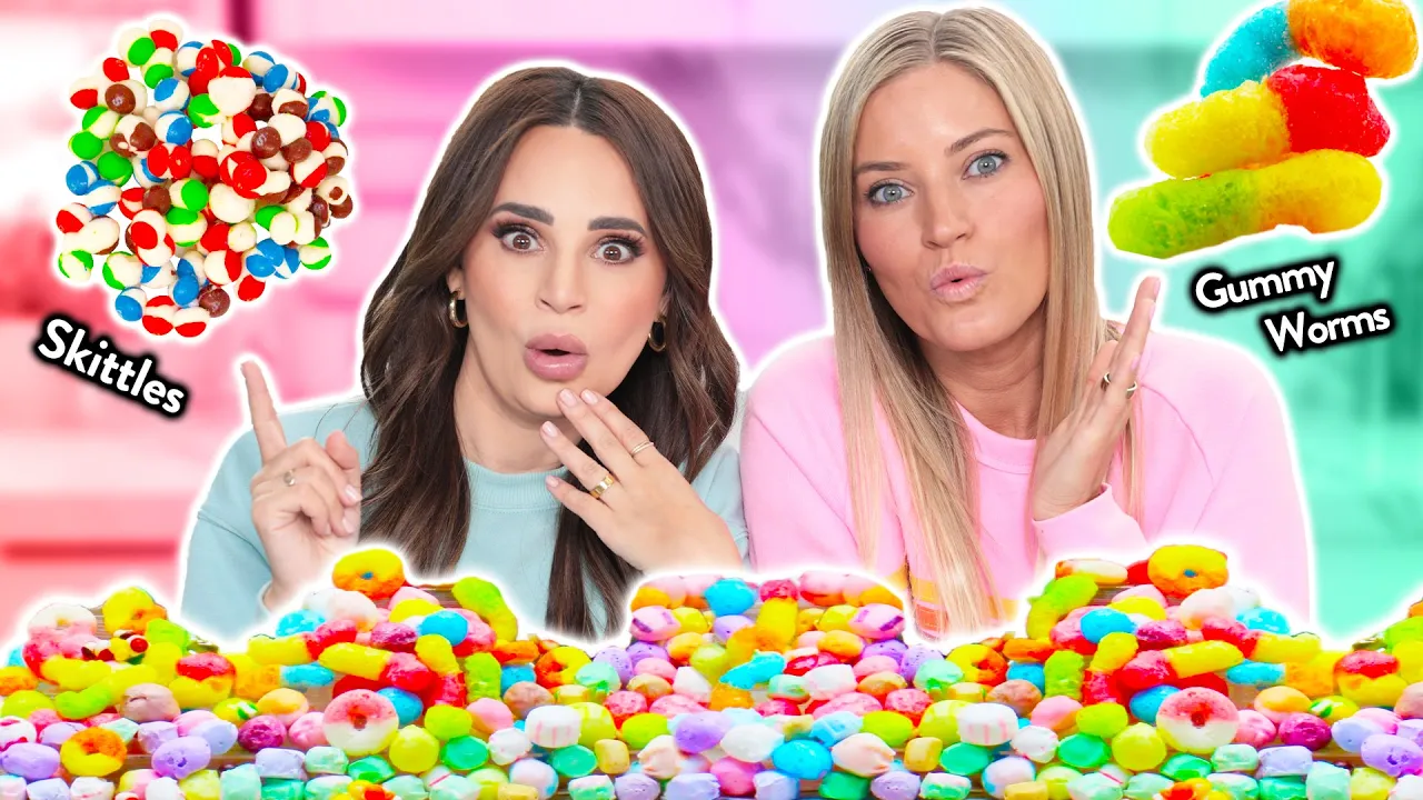 I TRIED FREEZE DRYING CANDY! w/ iJustine! - Ultimate Candy Test