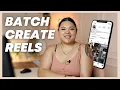 Download Lagu How To Batch Create Reels and TikTok Videos #contentcreation #igreels #tiktokvideos #contentstrategy