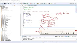1 Python Lambda Function Basic Examples RegularPython Regular Python Telugu Language